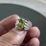 Natural Peridot Ring - Zabarjad