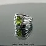 Natural Peridot Ring - Zabarjad