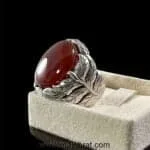 Red Yemeni Aqeeq - عقيق يمني أحمر + Yemen Agate Liver Color + Romani Aqeeq