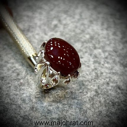 Red Yemeni Aqeeq - عقيق يمني أحمر + Yemen Agate Liver Color + Romani Aqeeq