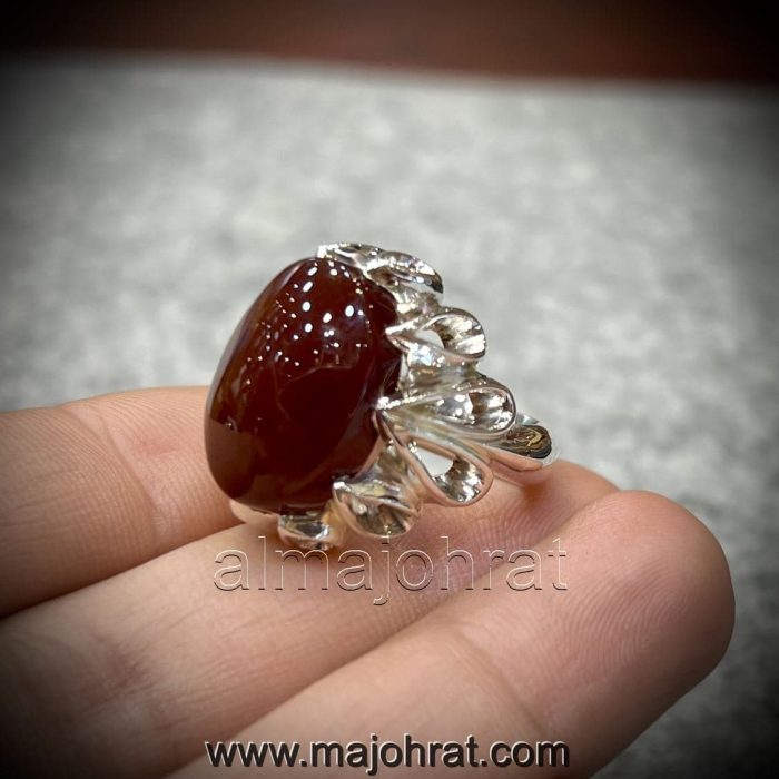Red Yemeni Aqeeq - عقيق يمني أحمر + Yemen Agate Liver Color + Romani Aqeeq