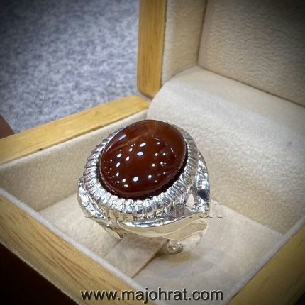 Red Yemeni Aqeeq - عقيق يمني أحمر + Yemen Agate Liver Color + Romani Aqeeq
