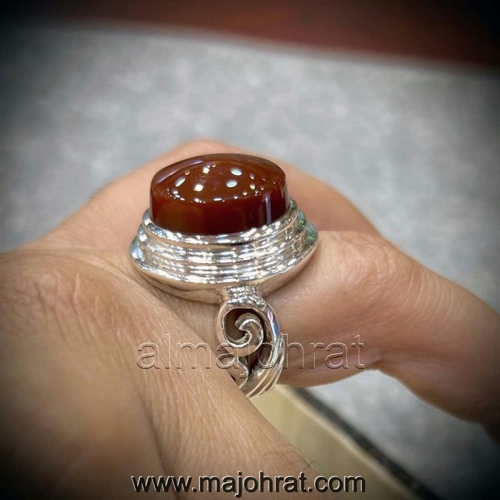 Red Yemeni Aqeeq - عقيق يمني أحمر + Yemen Agate Liver Color + Romani Aqeeq
