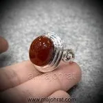 Red Yemeni Aqeeq - عقيق يمني أحمر + Yemen Agate Liver Color + Romani Aqeeq