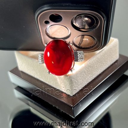 Red Yemeni Aqeeq - عقيق يمني أحمر + Yemen Agate Liver Color + Romani Aqeeq