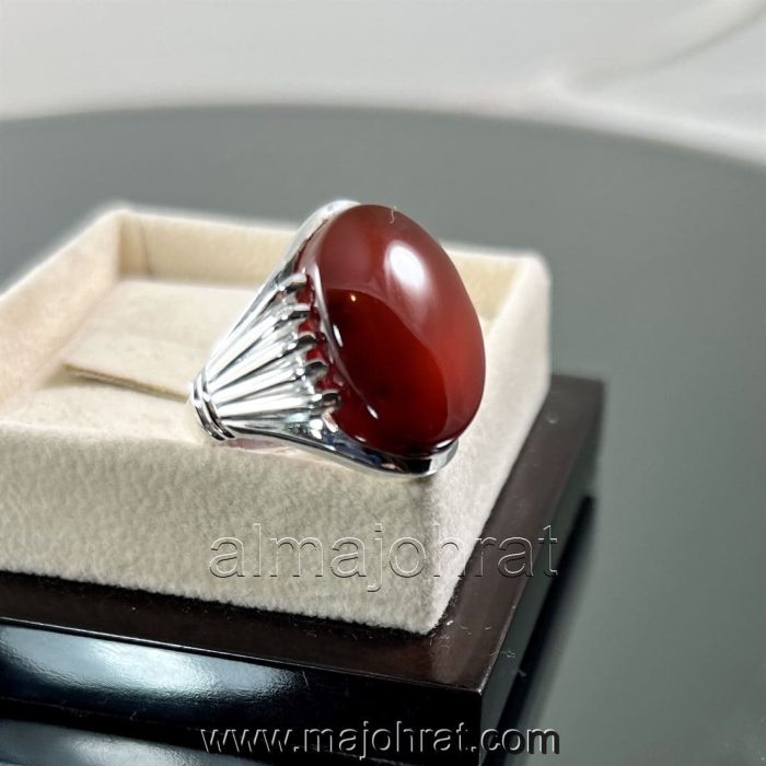 Red Yemeni Aqeeq - عقيق يمني أحمر + Yemen Agate Liver Color + Romani Aqeeq