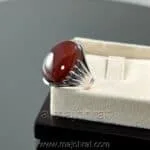 Red Yemeni Aqeeq - عقيق يمني أحمر + Yemen Agate Liver Color + Romani Aqeeq
