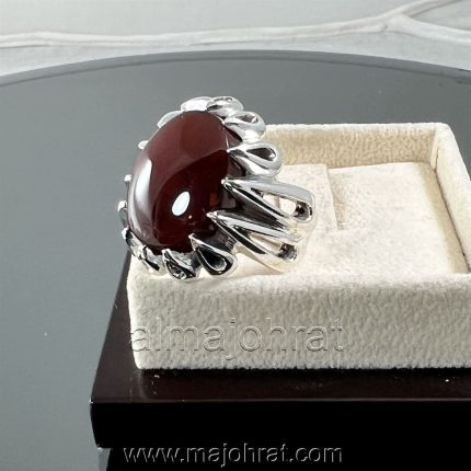 Red Yemeni Aqeeq - عقيق يمني أحمر + Yemen Agate Liver Color + Romani Aqeeq