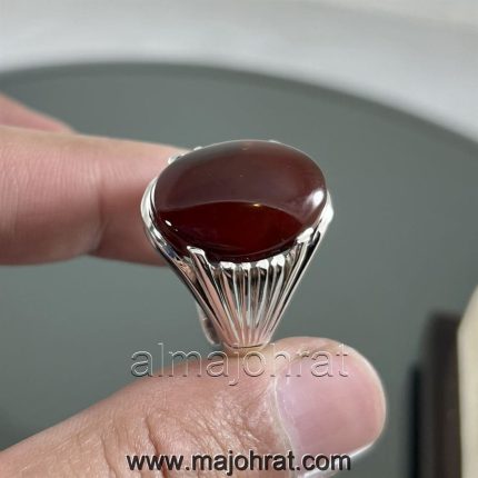 Red Yemeni Aqeeq - عقيق يمني أحمر + Yemen Agate Liver Color + Romani Aqeeq