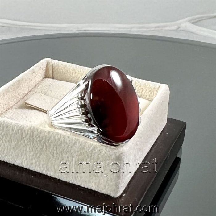 Red Yemeni Aqeeq - عقيق يمني أحمر + Yemen Agate Liver Color + Romani Aqeeq