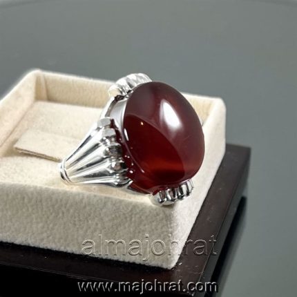 Red Yemeni Aqeeq - عقيق يمني أحمر + Yemen Agate Liver Color + Romani Aqeeq