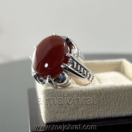 Red Yemeni Aqeeq - عقيق يمني أحمر + Yemen Agate Liver Color + Romani Aqeeq
