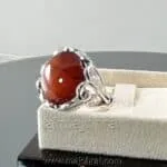 Red Yemeni Aqeeq - عقيق يمني أحمر + Yemen Agate Liver Color + Romani Aqeeq