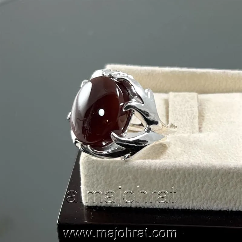 Red Yemeni Aqeeq - عقيق يمني أحمر + Yemen Agate Liver Color + Romani Aqeeq