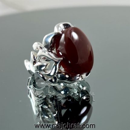 Red Yemeni Aqeeq - عقيق يمني أحمر + Yemen Agate Liver Color + Romani Aqeeq