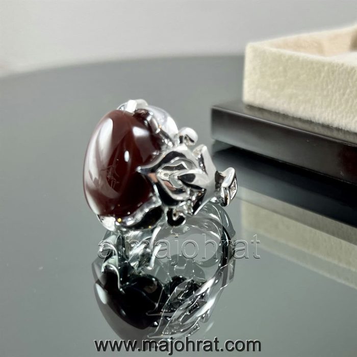 Red Yemeni Aqeeq - عقيق يمني أحمر + Yemen Agate Liver Color + Romani Aqeeq