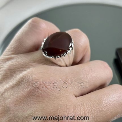 Red Yemeni Aqeeq - عقيق يمني أحمر + Yemen Agate Liver Color + Romani Aqeeq