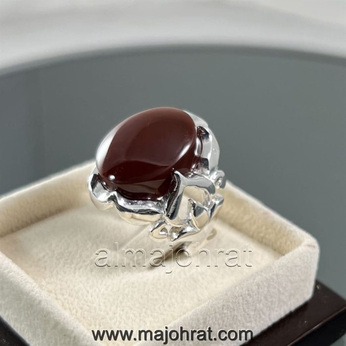 Red Yemeni Aqeeq - عقيق يمني أحمر + Yemen Agate Liver Color + Romani Aqeeq