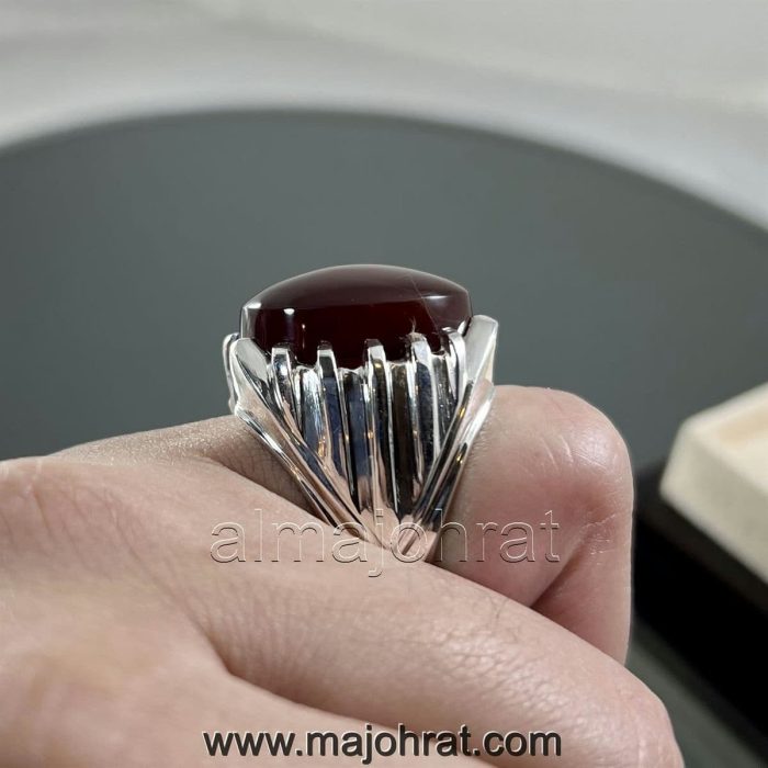 Red Yemeni Aqeeq - عقيق يمني أحمر + Yemen Agate Liver Color + Romani Aqeeq