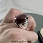 Red Yemeni Aqeeq - عقيق يمني أحمر + Yemen Agate Liver Color + Romani Aqeeq