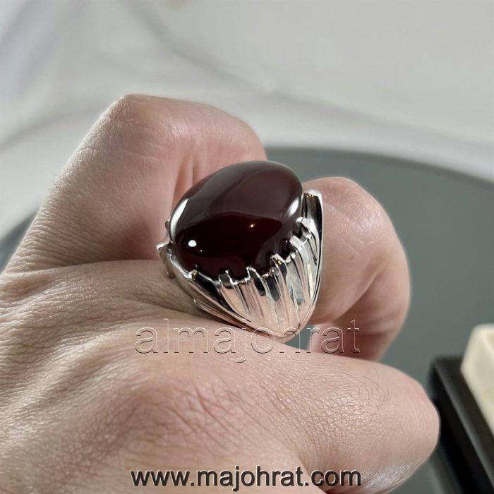 Red Yemeni Aqeeq - عقيق يمني أحمر + Yemen Agate Liver Color + Romani Aqeeq