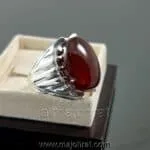 Red Yemeni Aqeeq - عقيق يمني أحمر + Yemen Agate Liver Color + Romani Aqeeq