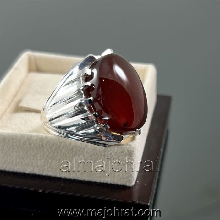 Red Yemeni Aqeeq - عقيق يمني أحمر + Yemen Agate Liver Color + Romani Aqeeq