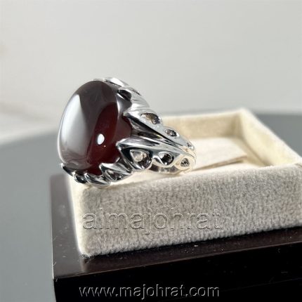 Red Yemeni Aqeeq - عقيق يمني أحمر + Yemen Agate Liver Color + Romani Aqeeq