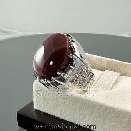 Red Yemeni Aqeeq - عقيق يمني أحمر + Yemen Agate Liver Color + Romani Aqeeq