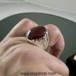 Red Yemeni Aqeeq - عقيق يمني أحمر + Yemen Agate Liver Color + Romani Aqeeq
