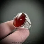 Red Yemeni Aqeeq - عقيق يمني أحمر + Yemen Agate Liver Color + Romani Aqeeq