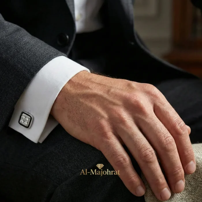 Cufflinks 925 Pure Silver Studs - Image 6