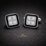 Cufflinks 925 Pure Silver Studs - Image 2