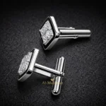 Cufflinks 925 Pure Silver Studs - Image 3