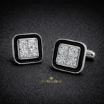 Cufflinks 925 Pure Silver Studs