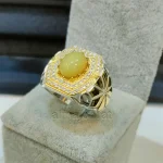 Opal Ethiopian Natural Gemstone - Silver Ring