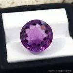 Natural Amethyst - Precision Cut - Flower Cut Gemstone - Image 2