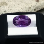 Natural Amethyst - Precision Cut - Flower Cut Gemstone - Image 3