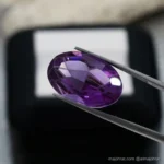 Natural Amethyst - Precision Cut - Flower Cut Gemstone