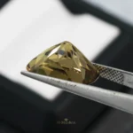 Natural Citrine - Precision Cut - Flower Cut Gemstone - Image 3