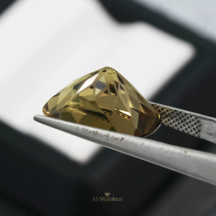 Natural Citrine - Precision Cut - Flower Cut Gemstone - Image 3
