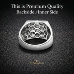 Premium Italian 925 Silver Ring with Brilliant Cubic Zirconia - Image 6