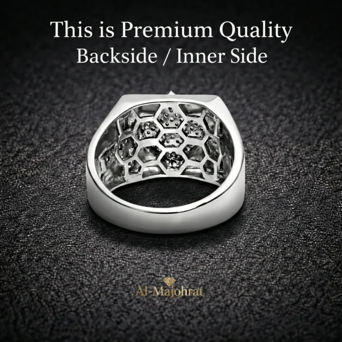 Premium Italian 925 Silver Ring with Brilliant Cubic Zirconia - Image 6