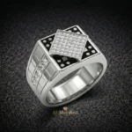 Premium Italian 925 Silver Ring with Brilliant Cubic Zirconia