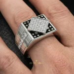 Premium Italian 925 Silver Ring with Brilliant Cubic Zirconia - Image 5