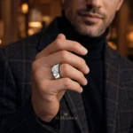 Moissanite Ring in 925 Sterling Silver – Classic Luxury Band - Image 8