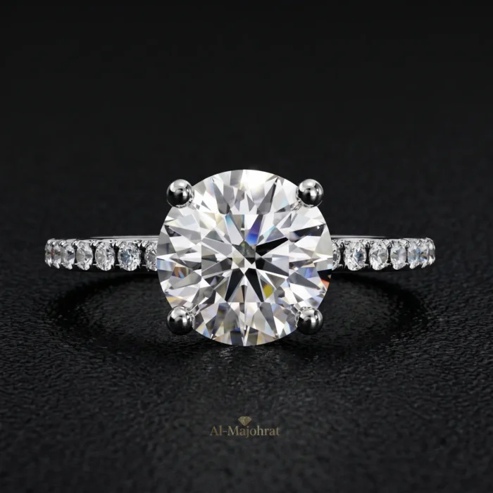 Moissanite Ring for Women in 925 Silver – Luxury Band - Image 2