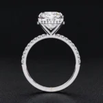 Moissanite Ring for Women in 925 Silver – Luxury Band - Image 3