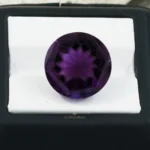 Natural Amethyst Dark Purple - Flower Cut Gemstone